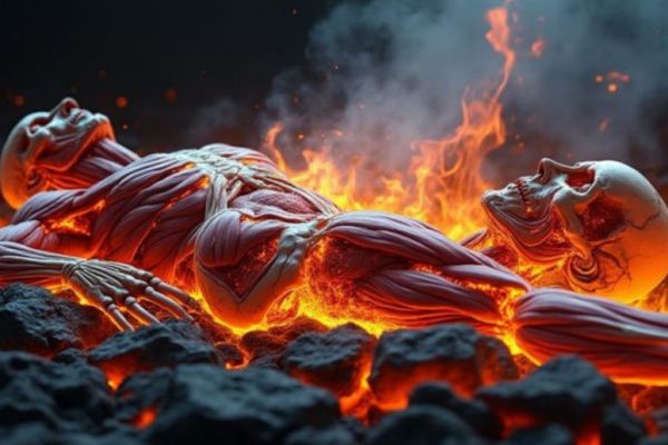 cremation corps se souleve