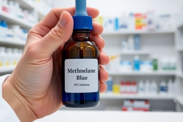 utiliser le bleu de méthylène
