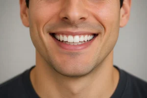 Sourire eclatant et naturel
