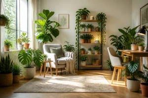 Espace de vie serein et verdoyant