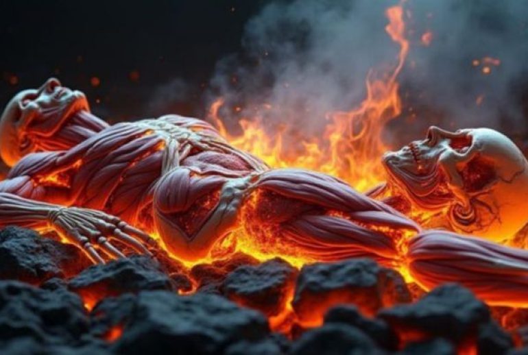 cremation corps se souleve